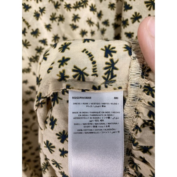 Bonpoint Girls Dress Size 14 Floral Star Print Smocked Spaghetti Strap Sundress - Picture 3 of 8